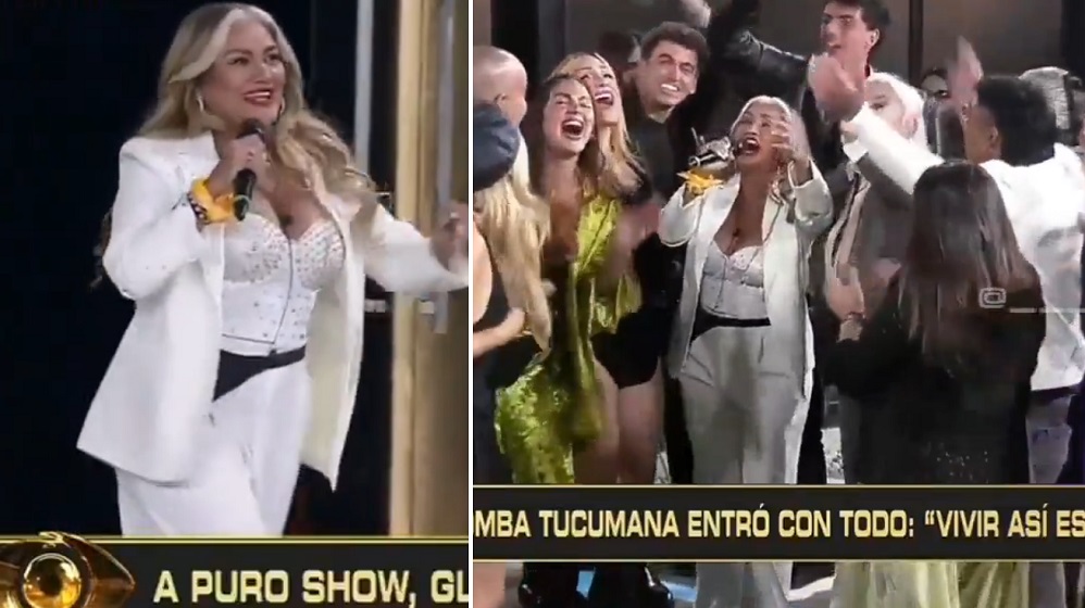 La Bomba Tucumana entró a GH cantando, llevó empanadas y lanzó un guiño a sus fans